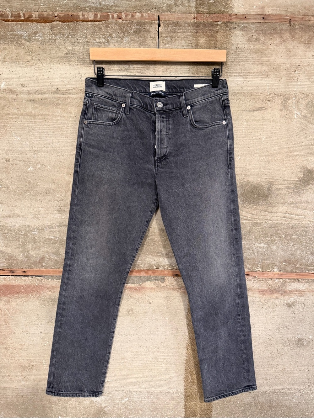 Citizens of Humanity Emerson Women’s Black Washed Jeans